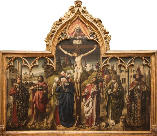 La Crucifixion du Parlement de Paris, XV siècle, Le Musée du Louvre